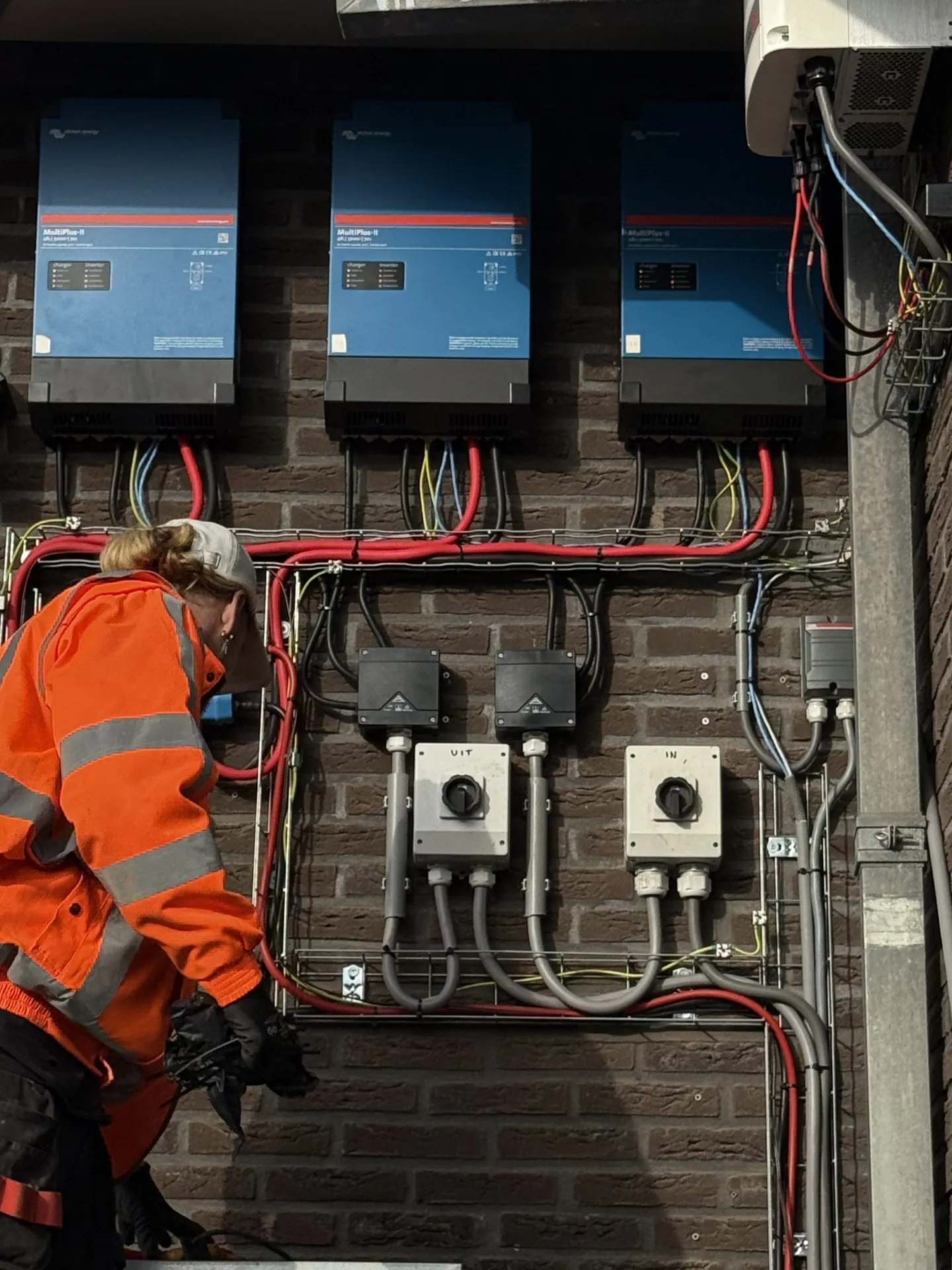 Victron-technologie aan het werk. Project Nootdorp in Nootdorp door Mandotech